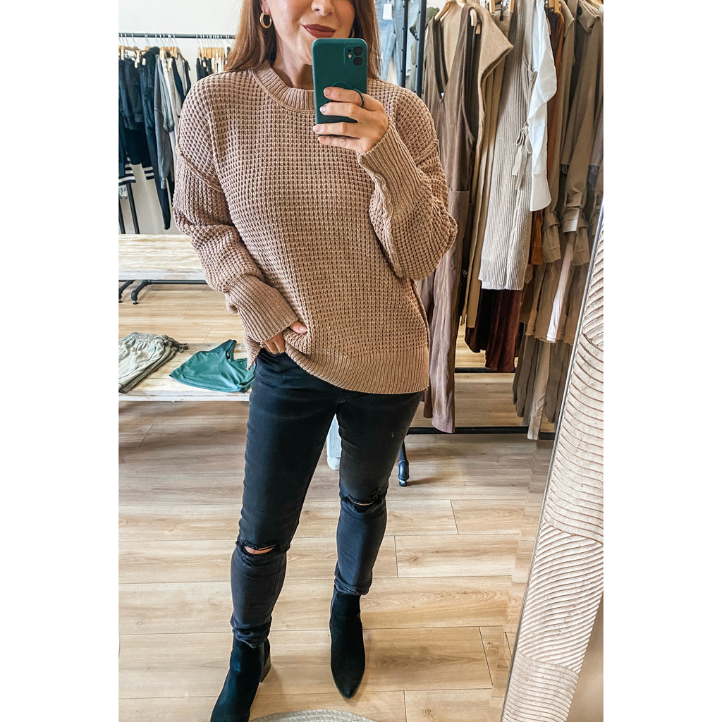 Camel Cozy Sweater