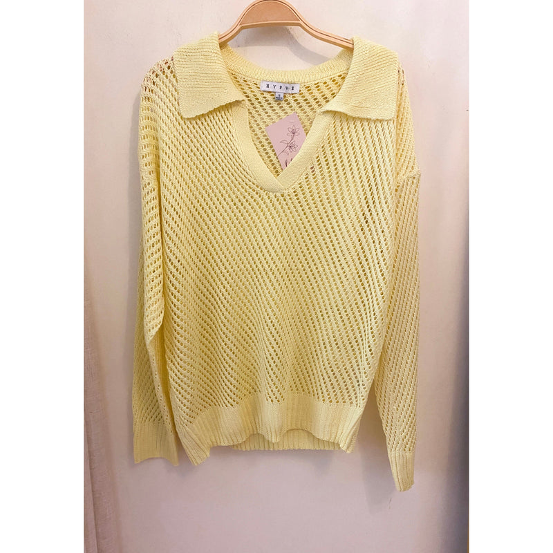 Lemonade Crochet Sweater