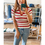 Italian Summer Crochet Polo