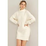 Turtleneck Sweater Dress- 2 COLORS!